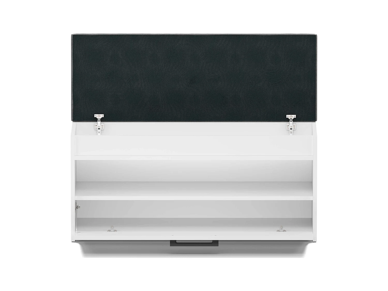 Scarpiera con panca 100x49x35 cm bianco SCAT6