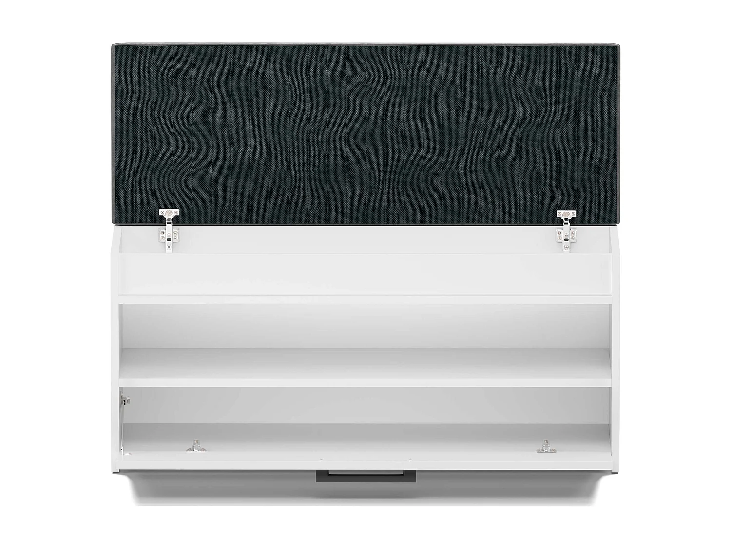 Scarpiera con panca 100x49x35 cm bianco SCAT6