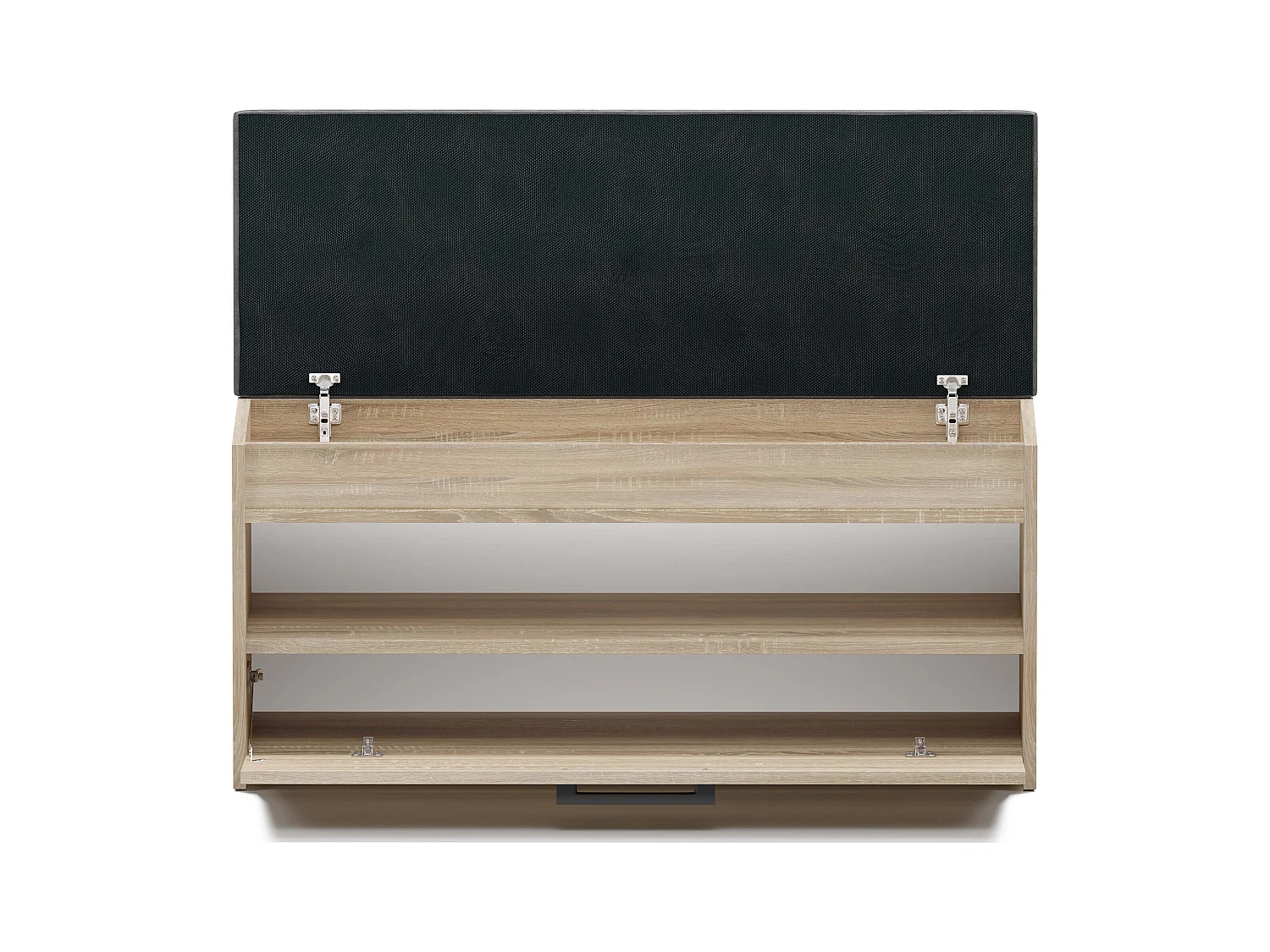 Scarpiera con panca 100x49x35 cm rovere chiaro SCAT6