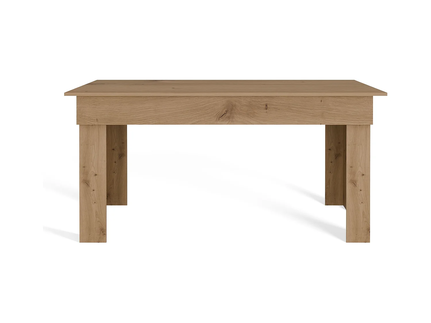 Tavolo da pranzo 160x75x80 cm rovere TPT1