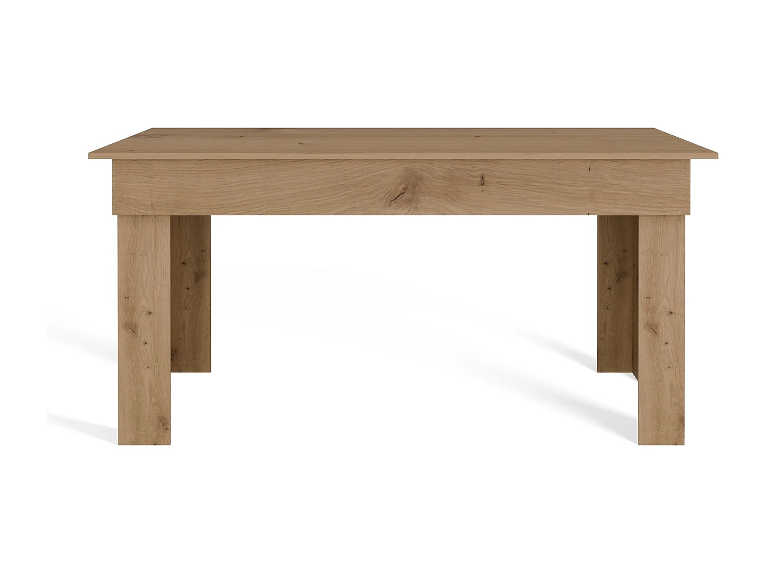 Tavolo da pranzo 160x75x80 cm rovere TPT1