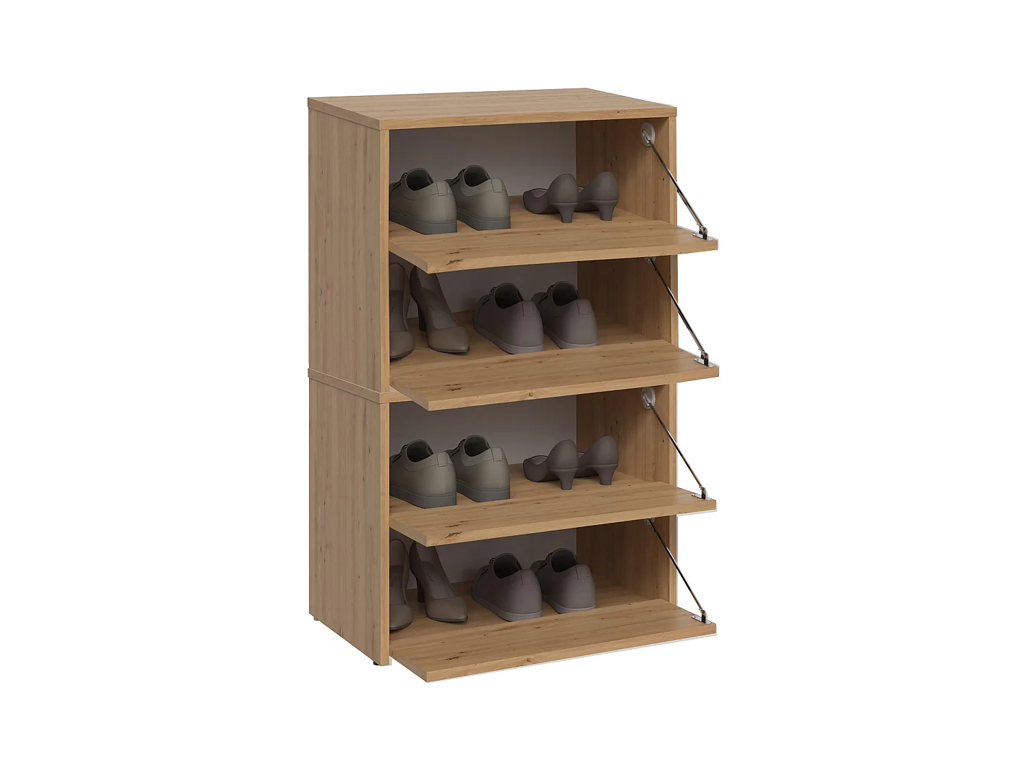 Scarpiera ingresso 60x88x36 cm rovere SCAT2