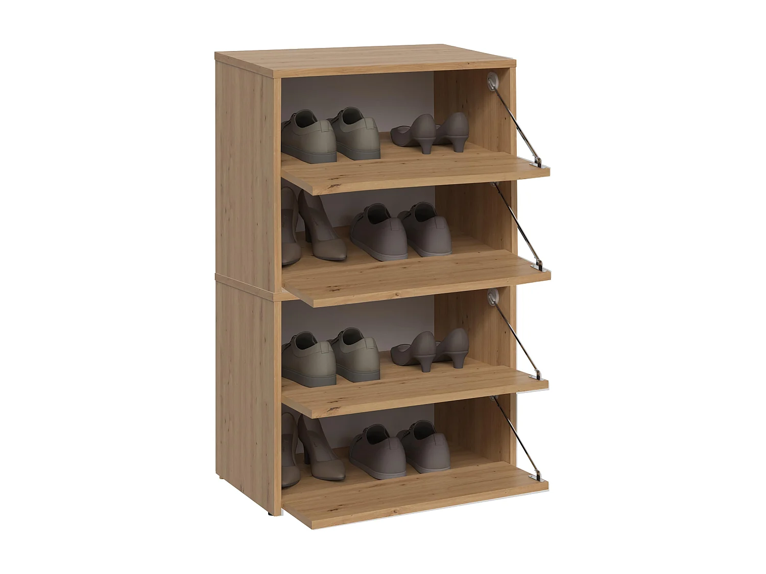 Scarpiera ingresso 60x88x36 cm rovere SCAT2