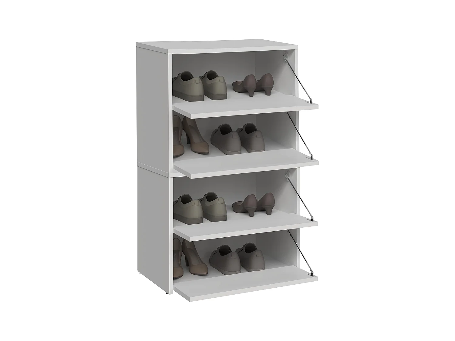 Scarpiera ingresso 60x88x36 cm bianco SCAT2