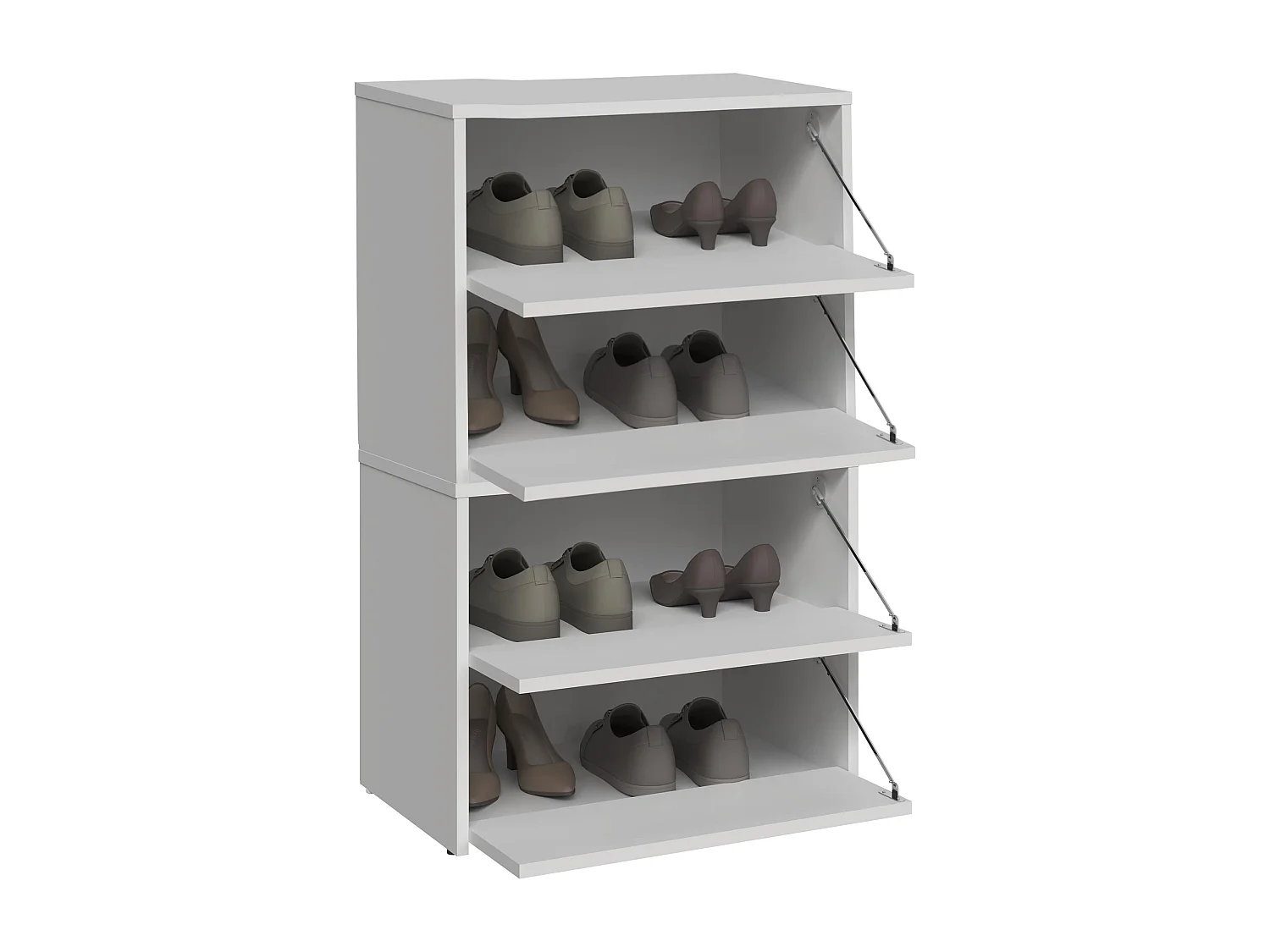 Scarpiera ingresso 60x88x36 cm bianco SCAT2