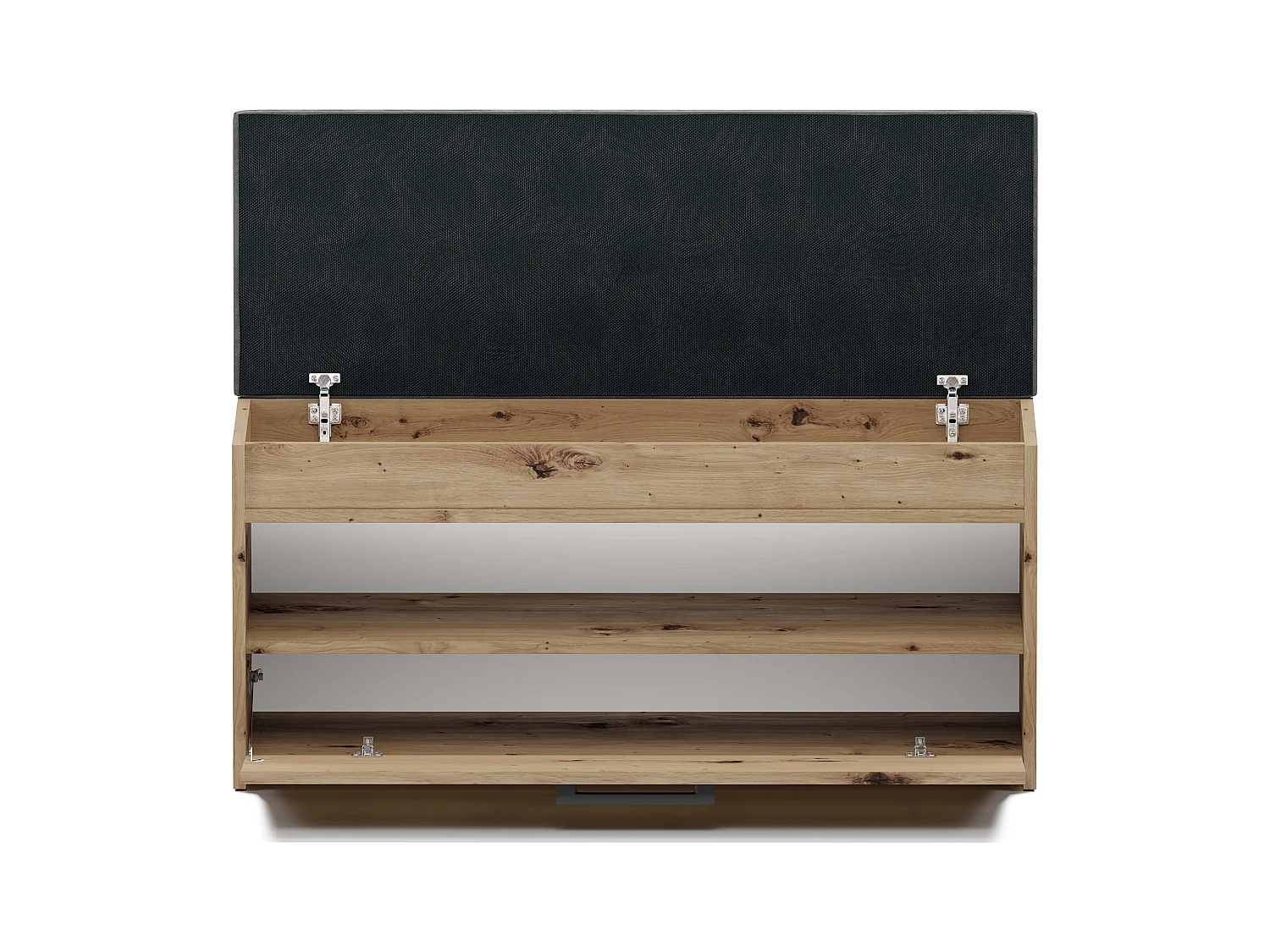 Scarpiera con panca 100x49x35 cm rovere naturale SCAT6