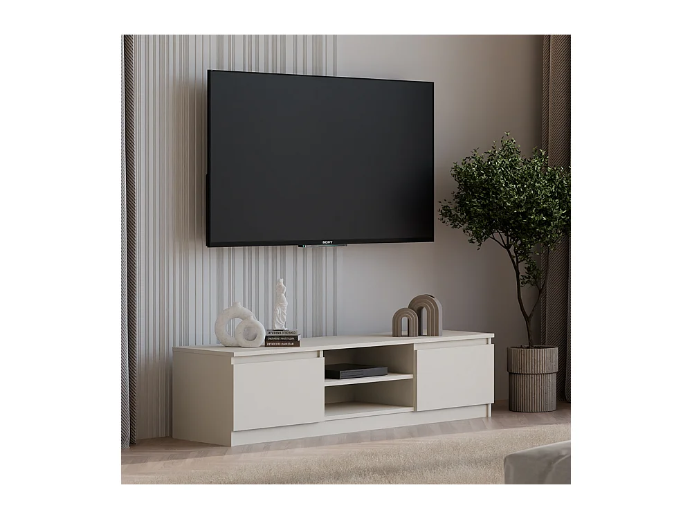 Mobile TV moderno 140 cm beige PTVT2