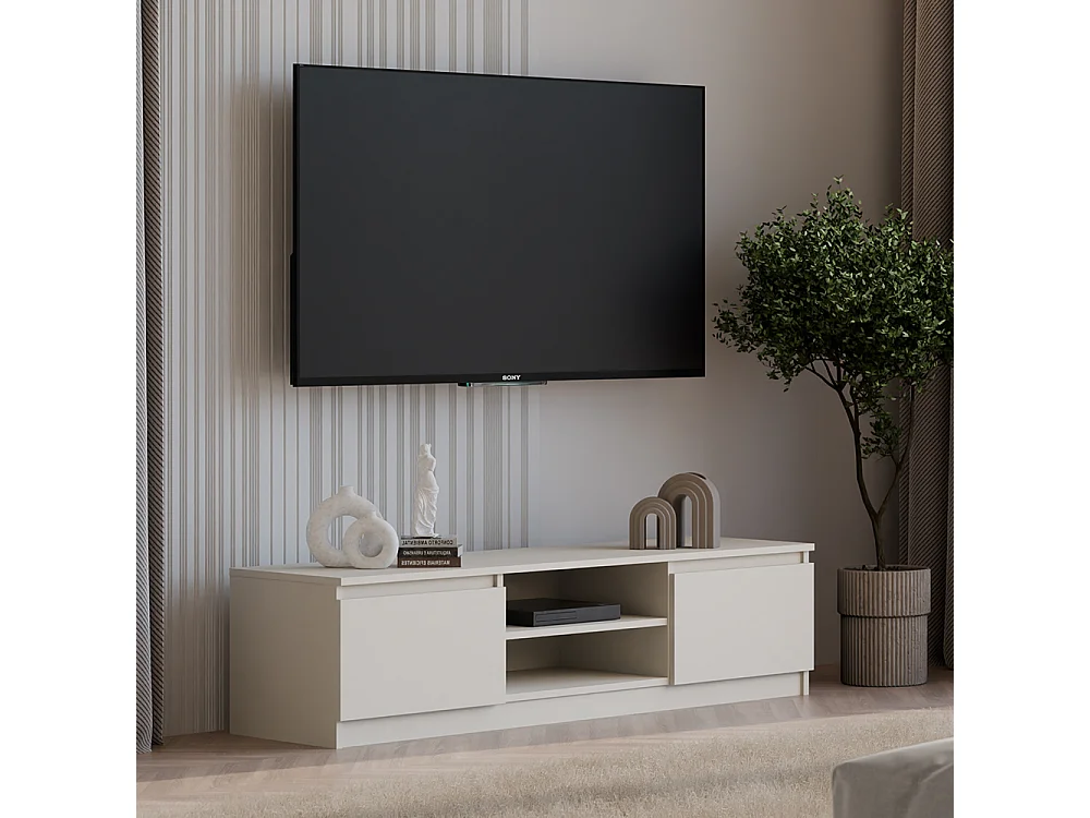 Mobile TV moderno 140 cm beige PTVT2