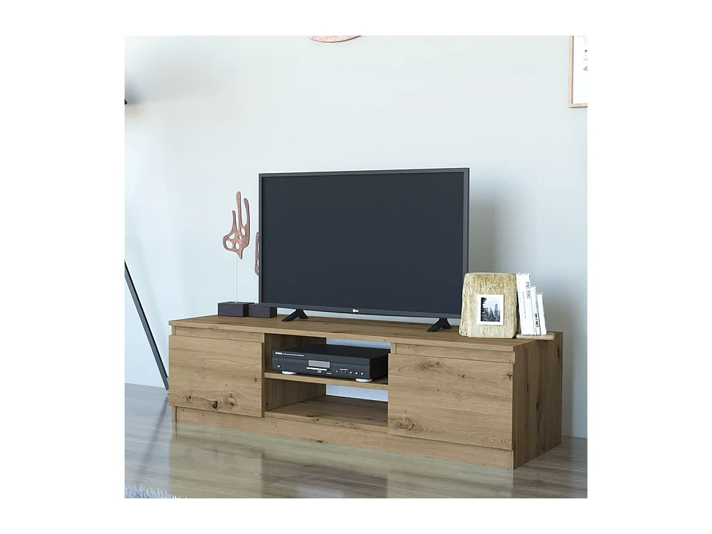Mobile TV moderno 120 cm rovere PTVT1