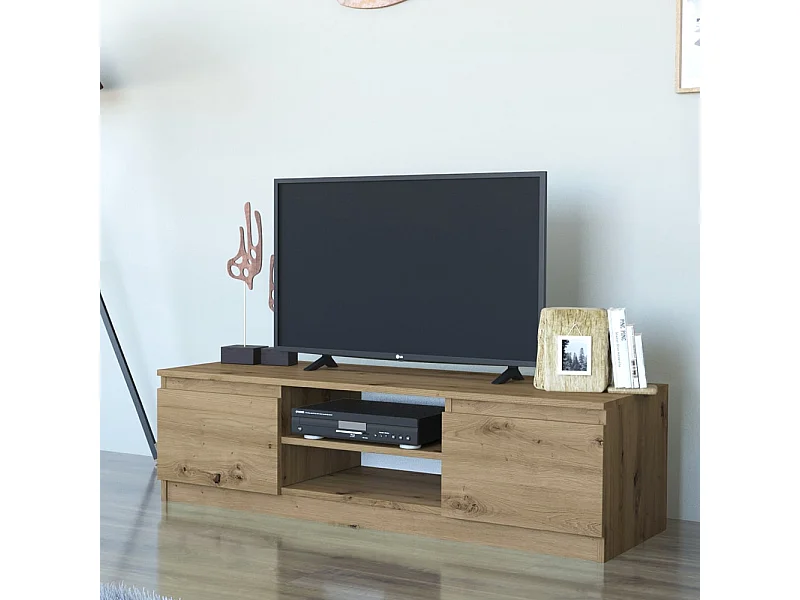 Mobile TV moderno 120 cm rovere PTVT1