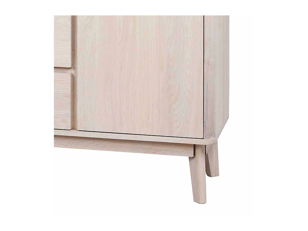 Wohnzimmer Sideboard mit Eiche furniert White Wash