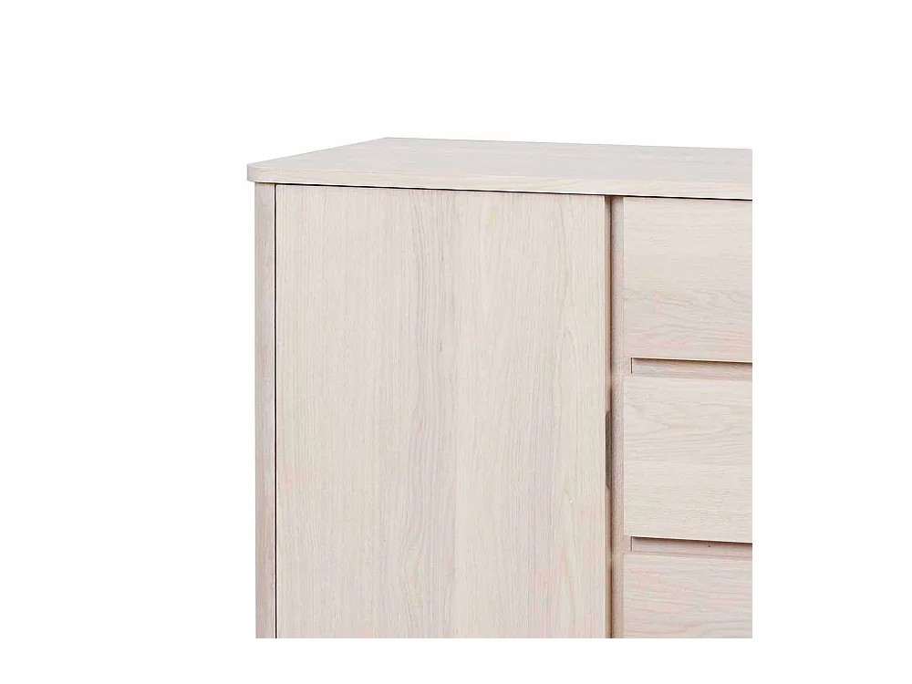 Wohnzimmer Sideboard mit Eiche furniert White Wash