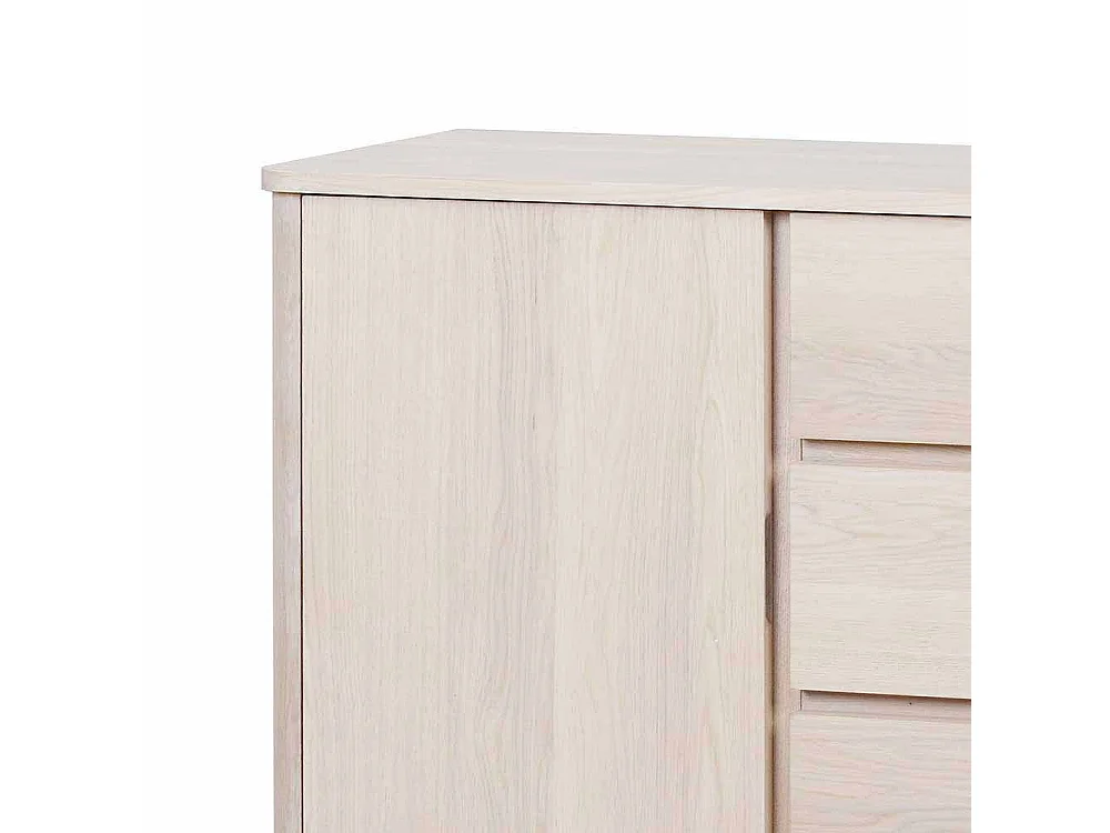 Wohnzimmer Sideboard mit Eiche furniert White Wash
