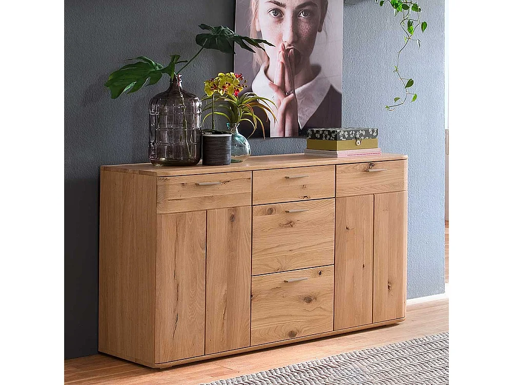 Sideboard in Eiche Bianco 150 cm breit