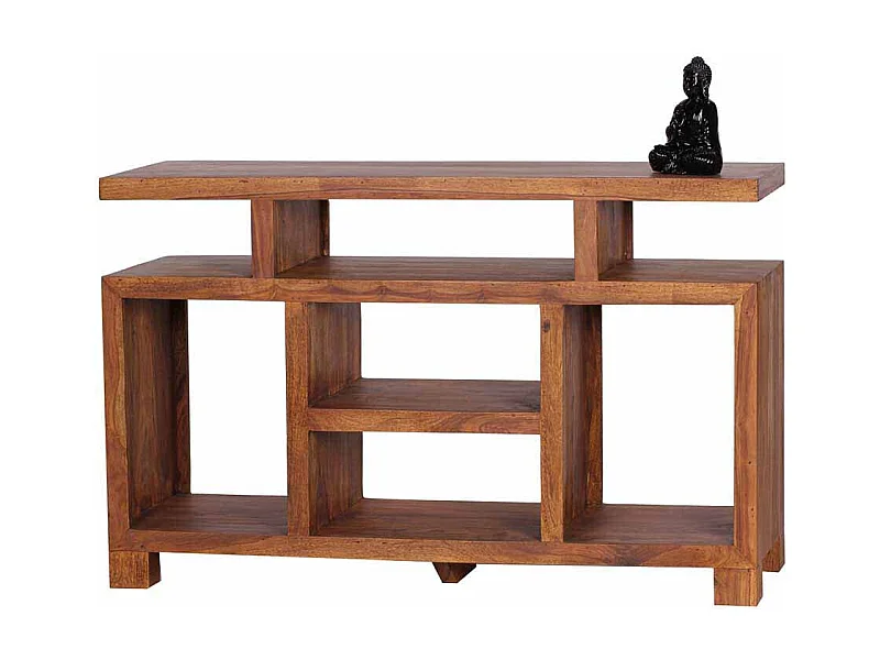 Wohnzimmer Sideboard aus Sheesham Massivholz 120 cm
