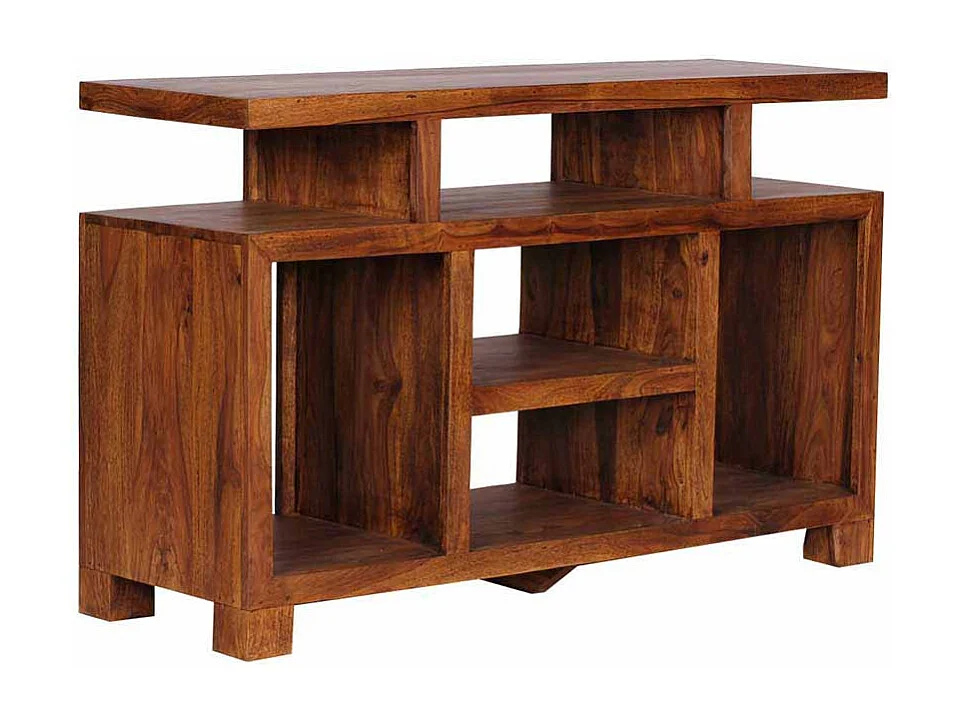 Wohnzimmer Sideboard aus Sheesham Massivholz 120 cm
