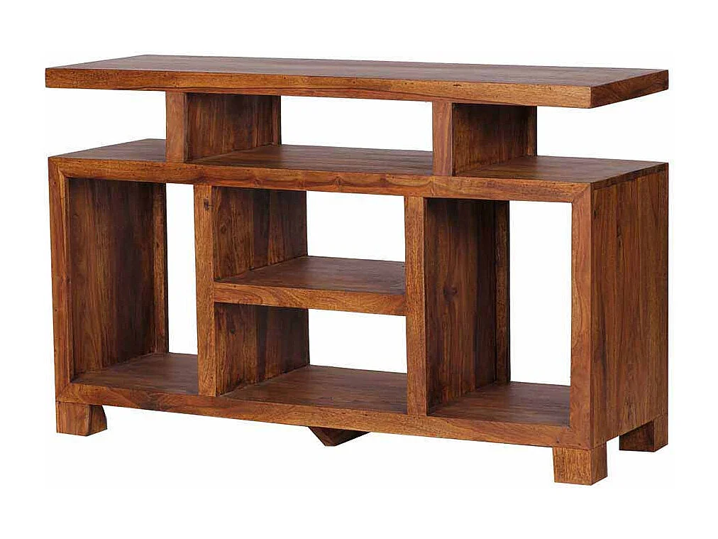 Wohnzimmer Sideboard aus Sheesham Massivholz 120 cm