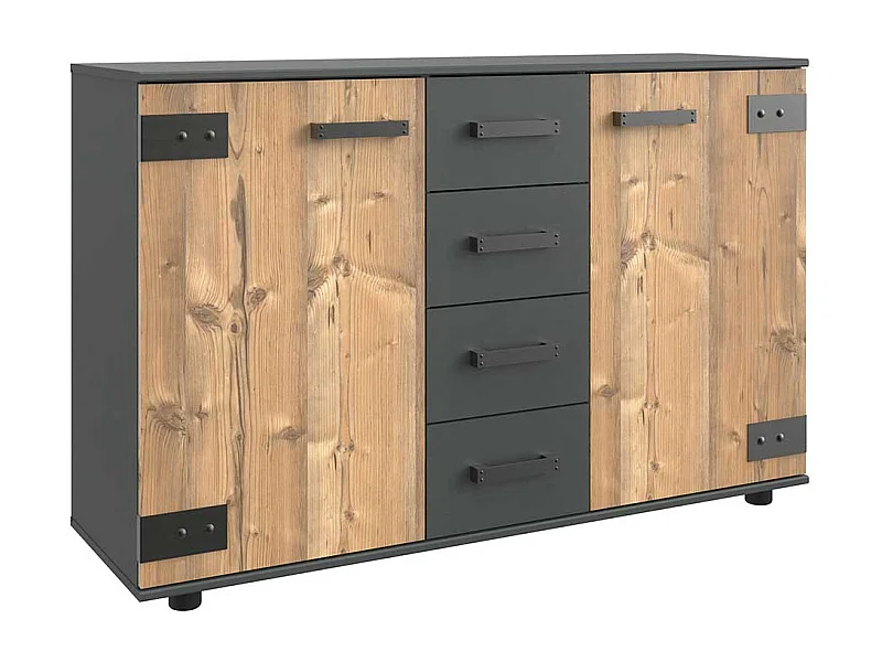 Modernes Sidebord im Industry und Loft Stil rechteckiger Form