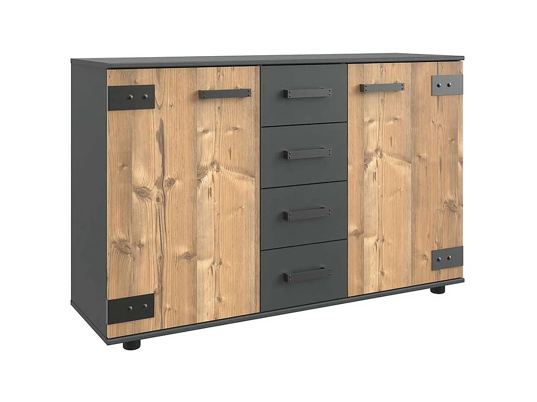 Modernes Sidebord im Industry und Loft Stil rechteckiger Form