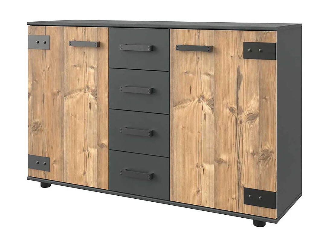 Modernes Sidebord im Industry und Loft Stil rechteckiger Form