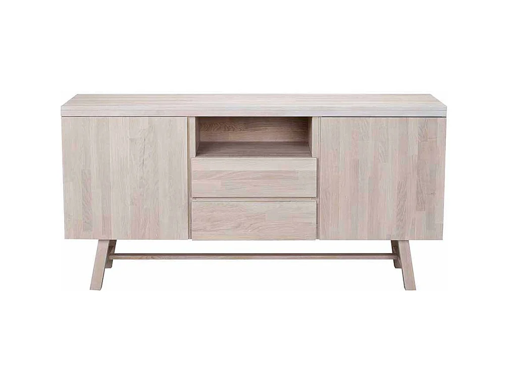 Esszimmer Sideboard aus Eiche White Wash 160 cm