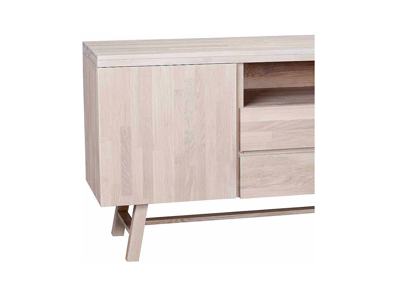 Esszimmer Sideboard aus Eiche White Wash 160 cm
