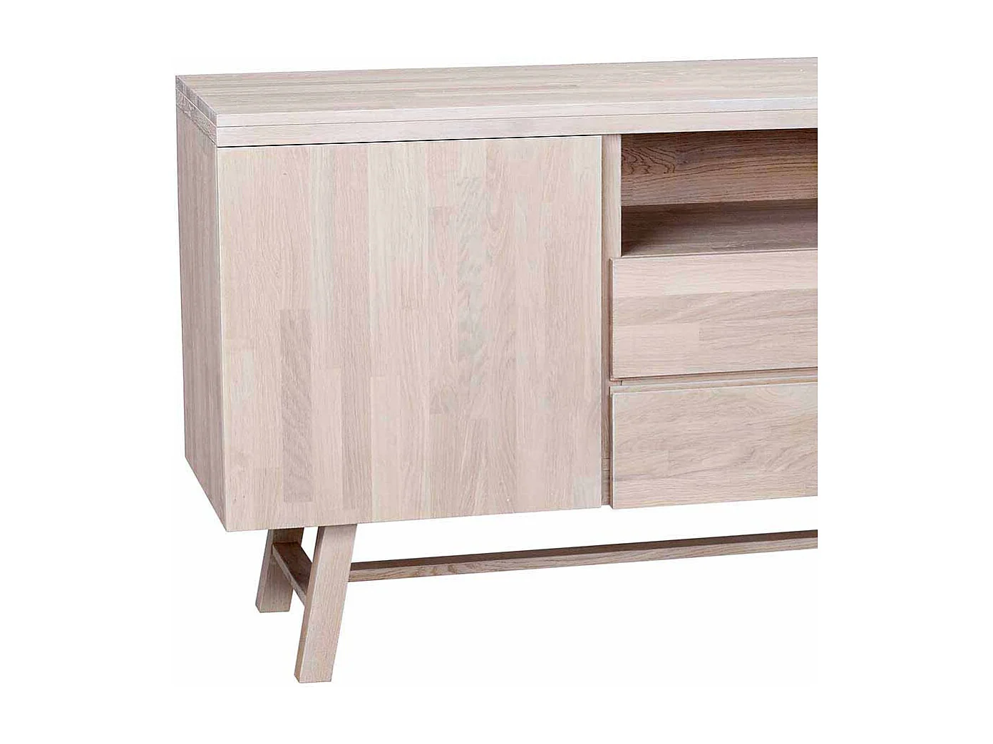 Esszimmer Sideboard aus Eiche White Wash 160 cm