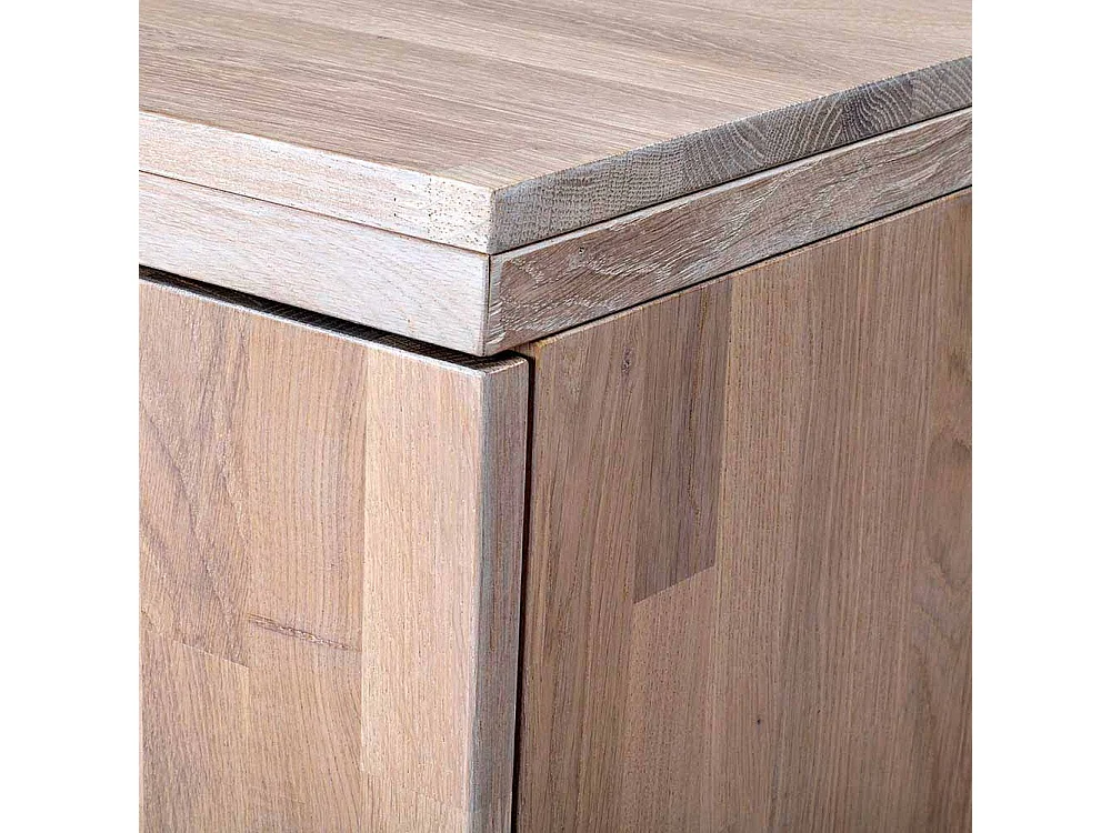 Esszimmer Sideboard aus Eiche White Wash 160 cm