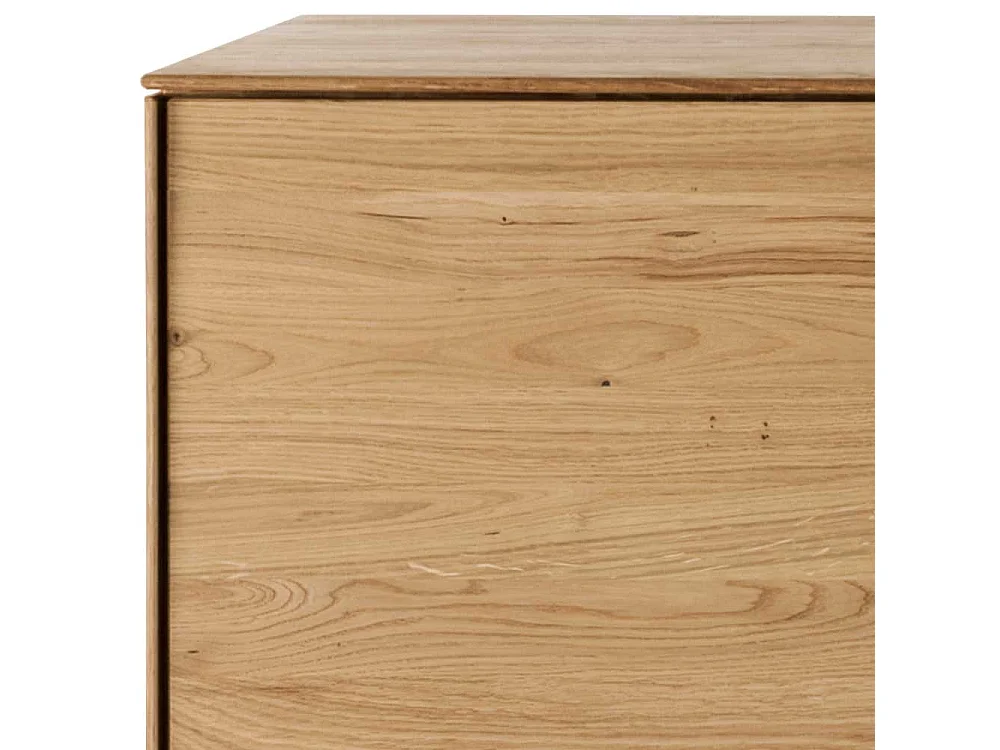 Schubladensideboard aus Wildeiche Massivholz Soft Close
