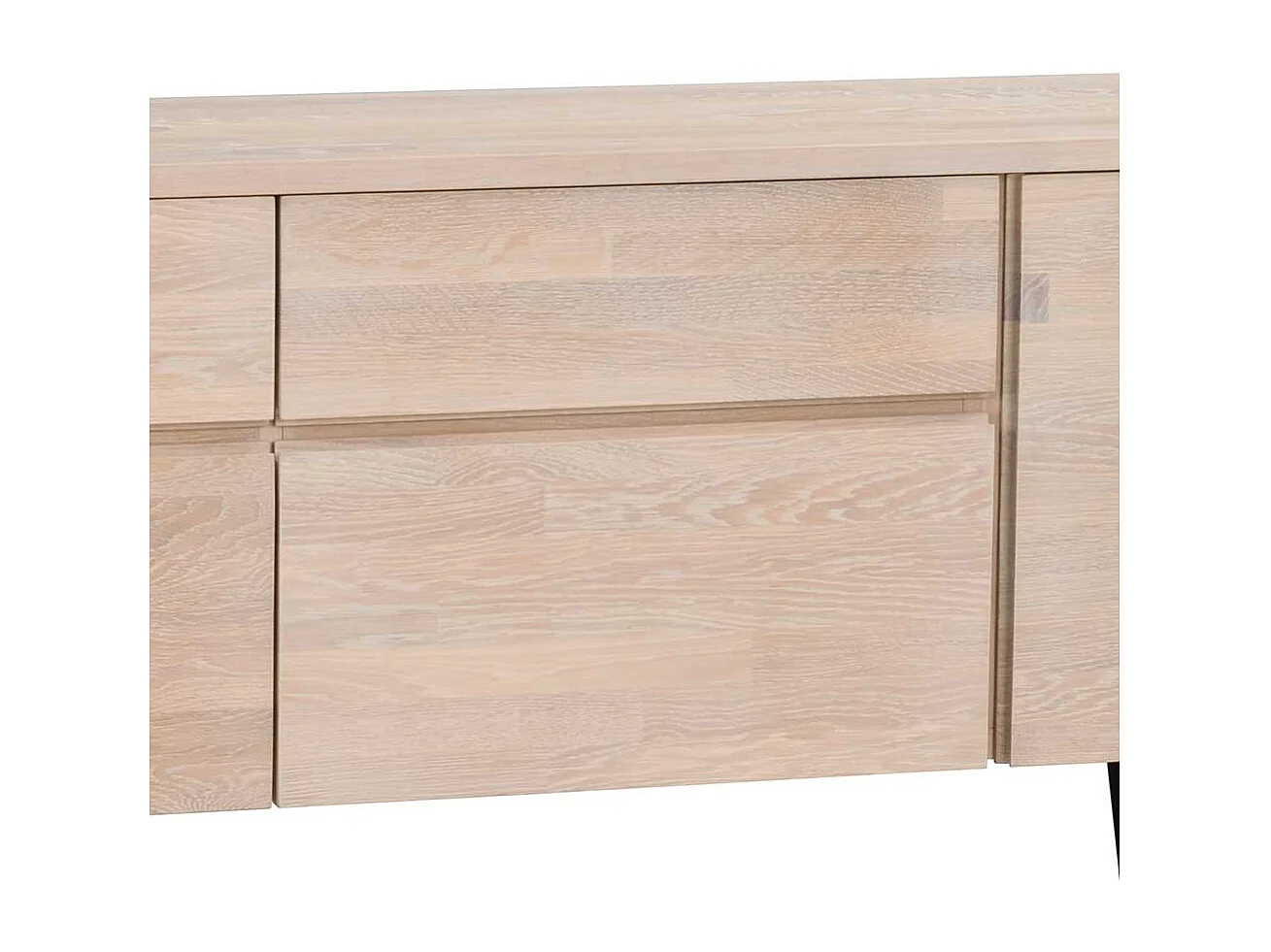 Sideboard aus Eiche White Wash massiv 170 cm