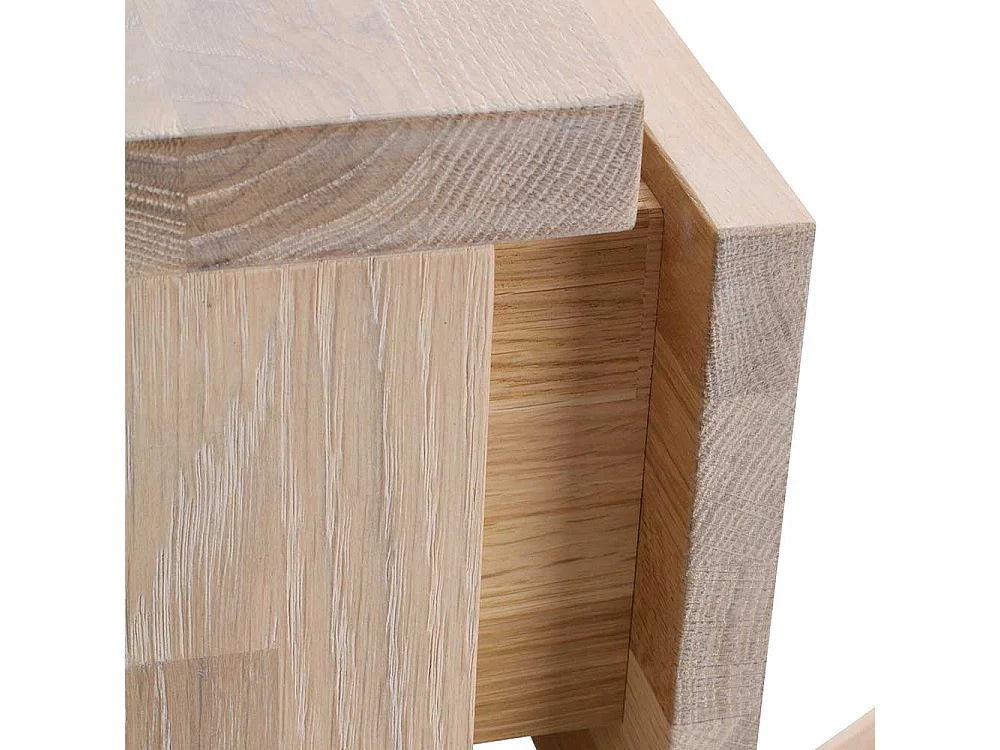 Sideboard aus Eiche White Wash massiv 170 cm