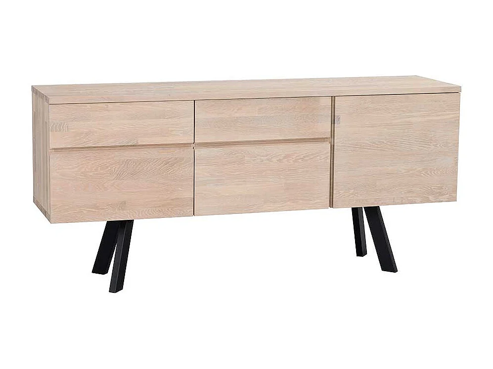 Sideboard aus Eiche White Wash massiv 170 cm