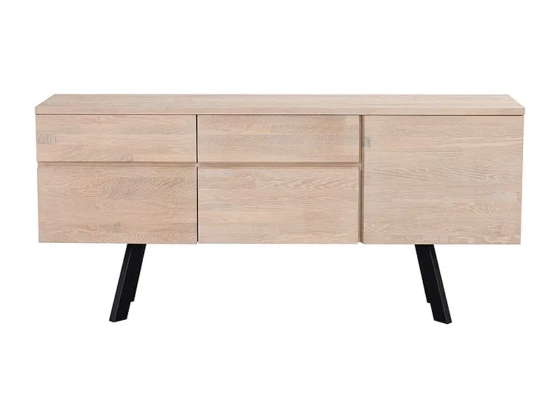 Sideboard aus Eiche White Wash massiv 170 cm