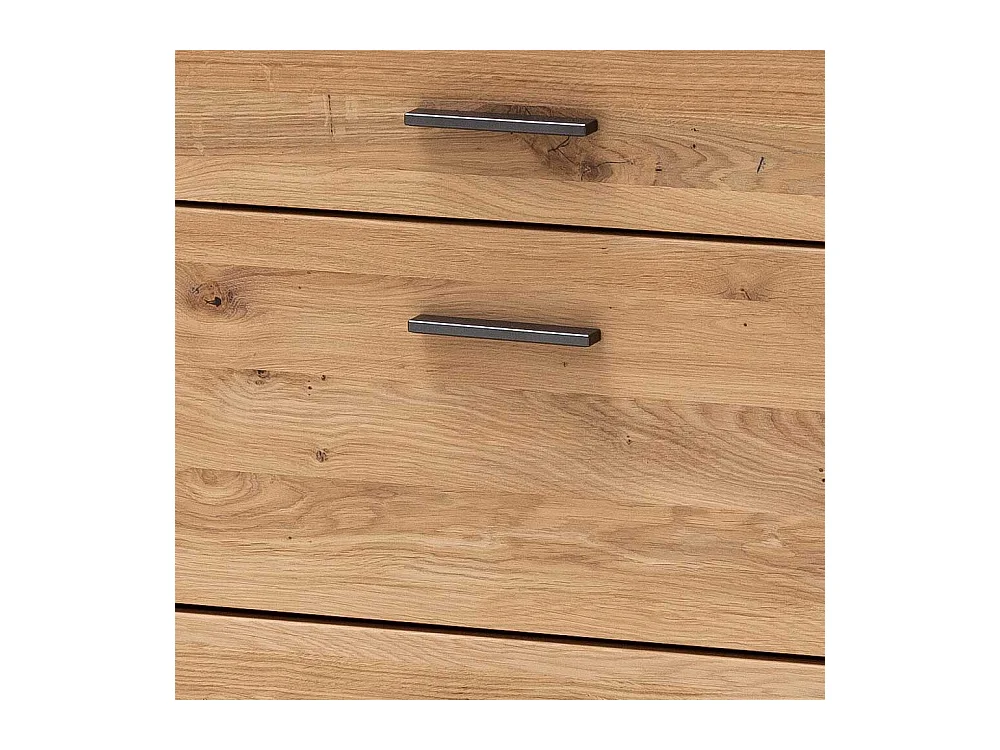 Wohnzimmer Sideboard in Balkeneiche Bianco furniert 180 cm breit