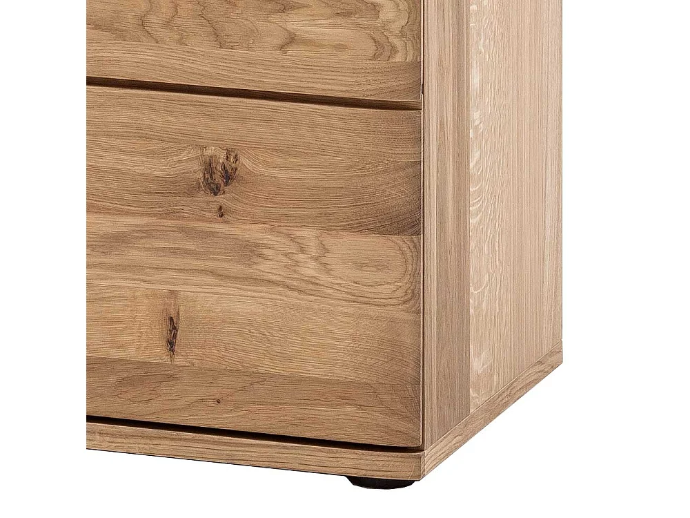 Wohnzimmer Sideboard in Balkeneiche Bianco furniert 180 cm breit