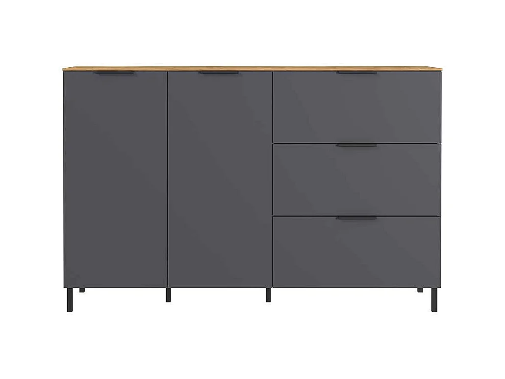 Moderne Wohnzimmer Anrichte 2 T�ren 3 Schubladen Soft Close