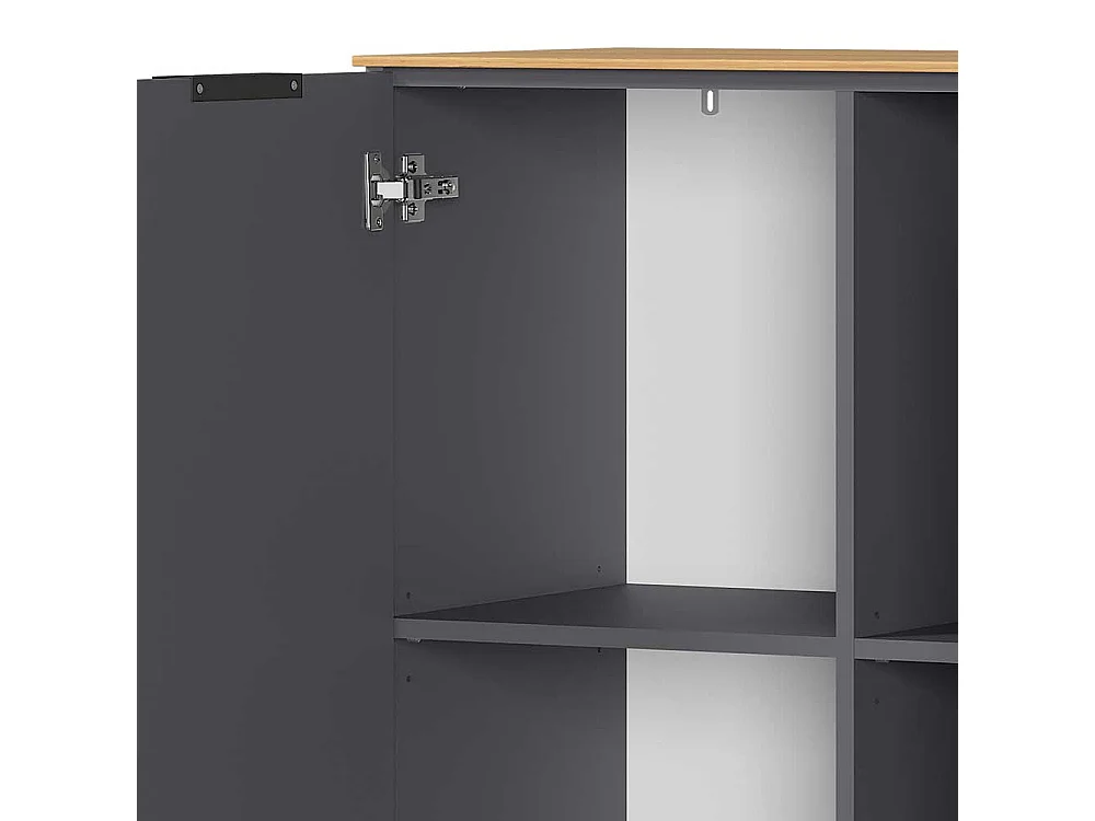 Moderne Wohnzimmer Anrichte 2 Türen 3 Schubladen Soft Close