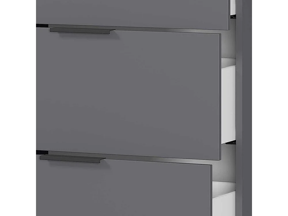 Moderne Wohnzimmer Anrichte 2 Türen 3 Schubladen Soft Close