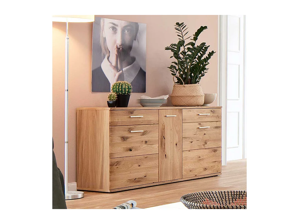 Esszimmer Sideboard aus Eiche Bianco geölt 150 cm breit