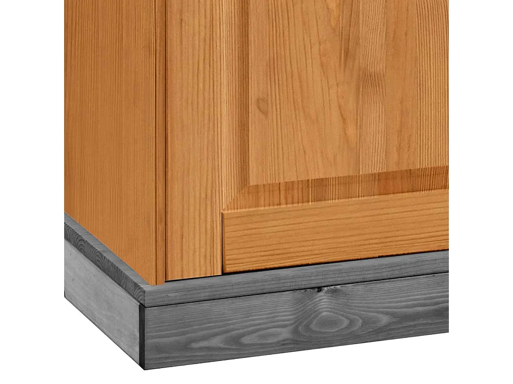 Sideboard aus Kiefer teilmassiv 84 cm hoch