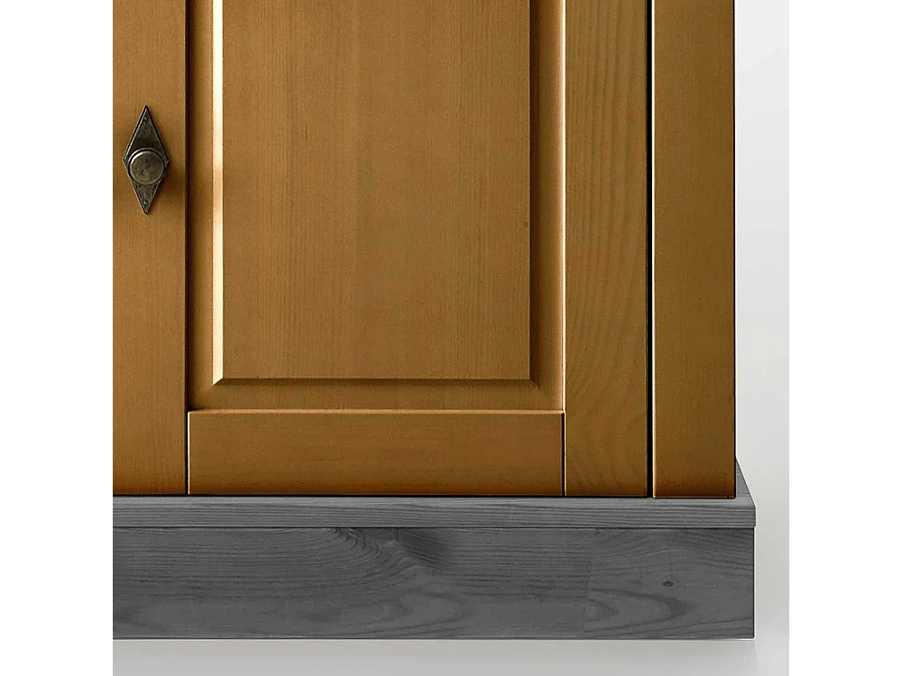 Sideboard aus Kiefer teilmassiv 84 cm hoch