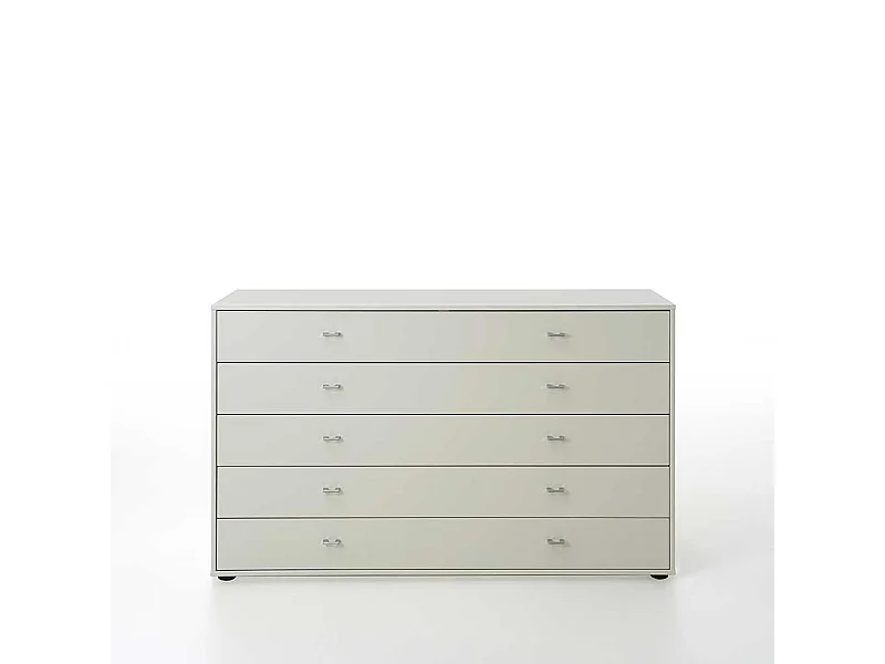 Sideboard mit Schubladen Weiß lackiert