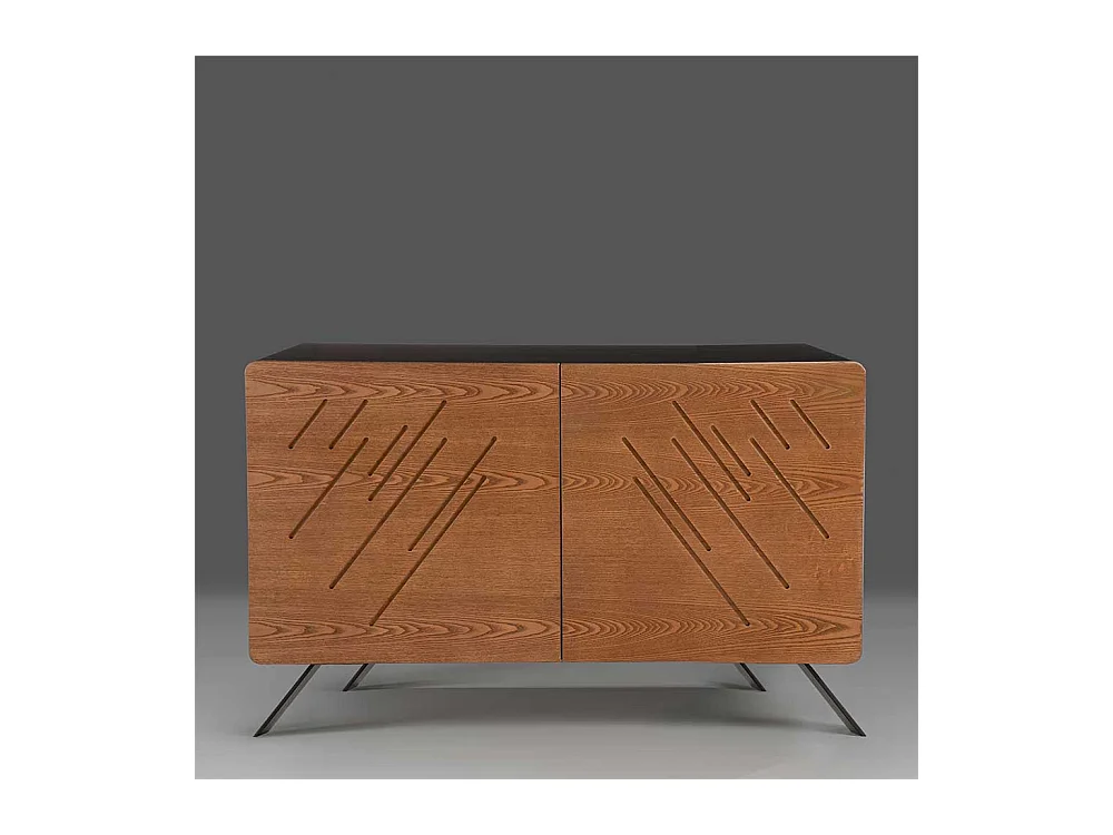 Sideboard 75 cm hoch Vierfußgestell aus Metall