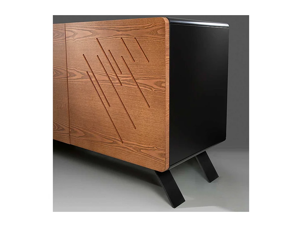 Sideboard 75 cm hoch Vierfußgestell aus Metall