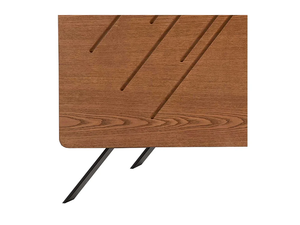 Sideboard 75 cm hoch Vierfußgestell aus Metall