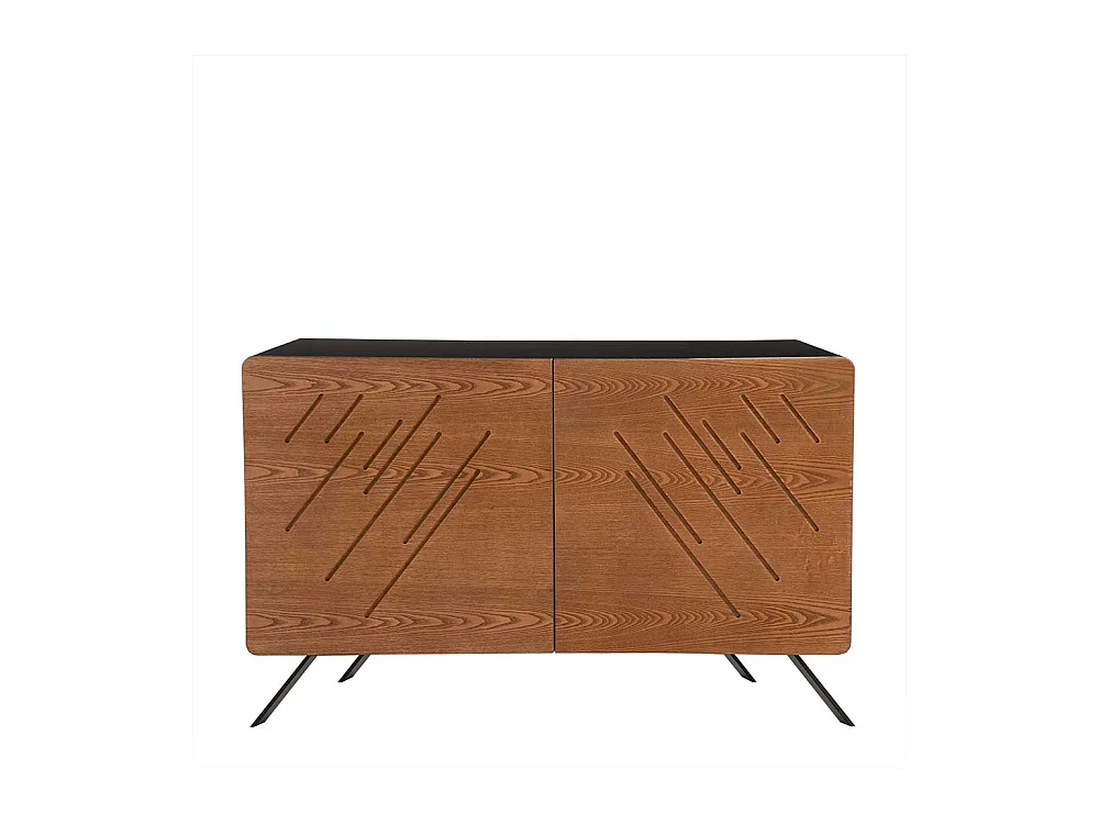 Sideboard 75 cm hoch Vierfußgestell aus Metall