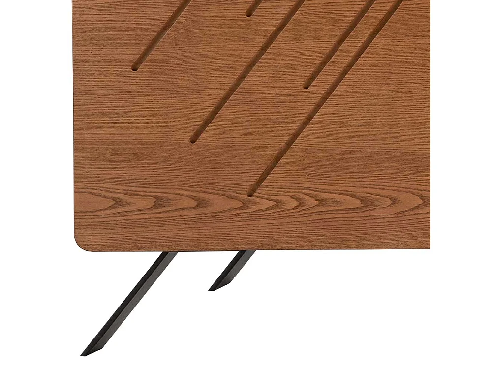 Sideboard 75 cm hoch Vierfußgestell aus Metall