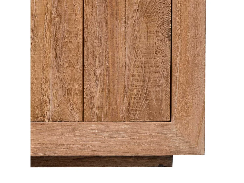 Esszimmersideboard aus teilmassivem Teakholz 200 cm breit