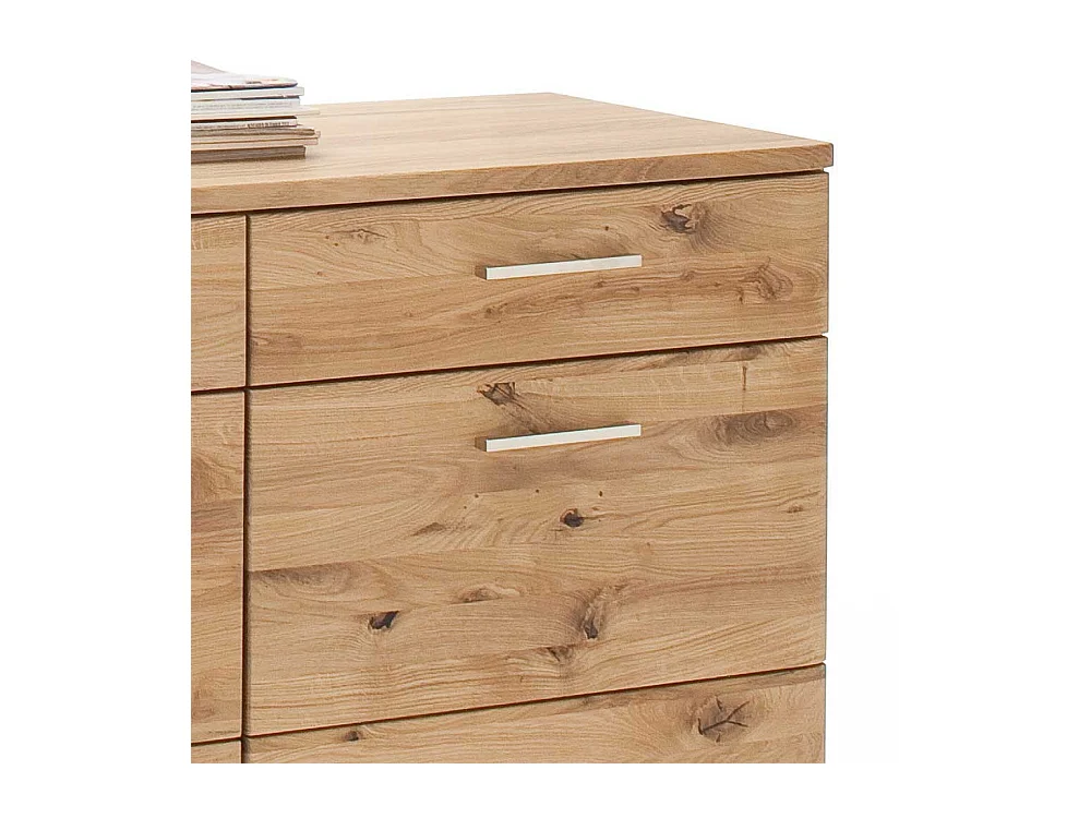 Holz Sideboard aus Eiche Bianco geölt 180 cm breit