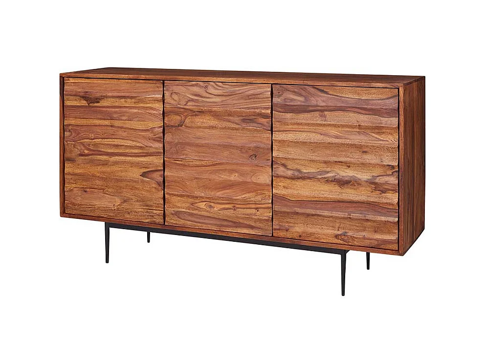 Holz Sideboard aus Sheesham Massivholz 150 cm breit